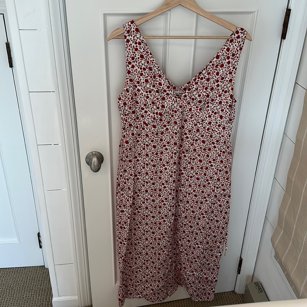 Midi floral reformation dress size small